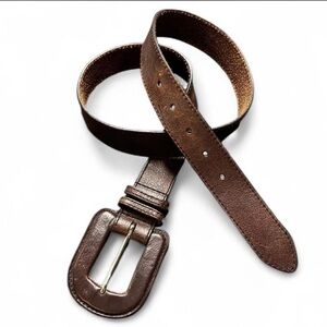 Nine West Brown Leather Belt